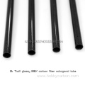 Gloss 6*8*1000mm Carbon Fiber Round Tubes for Airplane